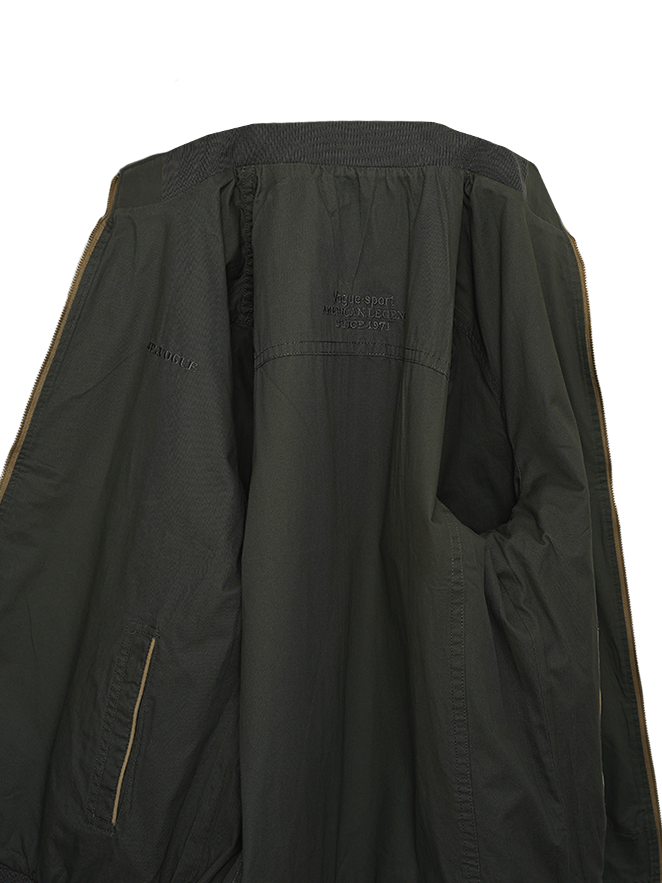 کاپشن بهاره مردانه دورو پایین کش جیپ کتان کرم CN8542 سایز5XL
