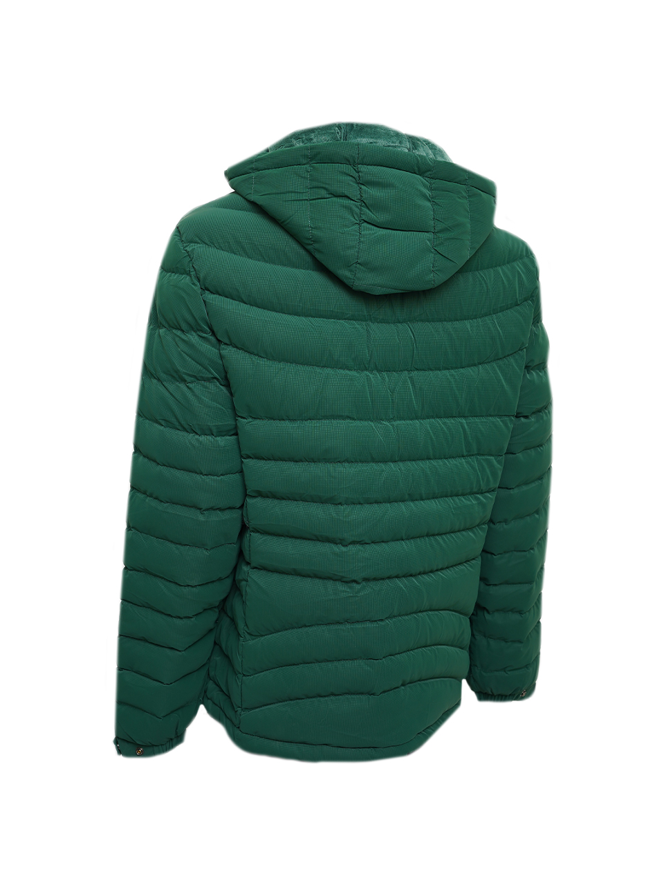 کاپشن مردانه پر سیلیکونی مخمل سبز CN6015 سایز6XL